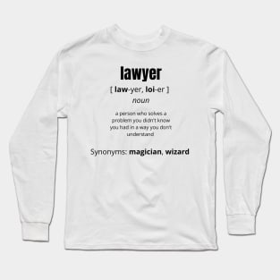 Lawyer Long Sleeve T-Shirt